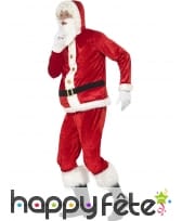 Costume de père Noël, haut à capuche, image 2