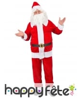 Costume de père noel us en velour xl, image 2