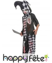 Costume de petit Arlequin tueur en sang, image 1