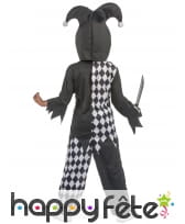 Costume de petit Arlequin tueur en sang, image 2