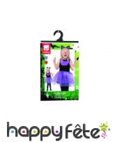 Costume de petit chat en tutu noir violet, enfant, image 1