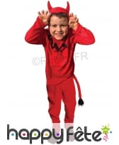 Costume de petit diable rouge