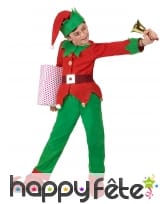 Costume de petit Elfe de Noël pour enfant, image 2