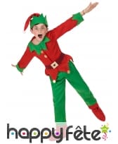 Costume de petit Elfe de Noël pour enfant