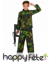 Costume de petit Militaire pour garçon