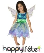 Costume de petite fée turquoise pour enfant, image 3