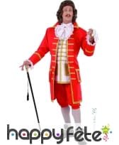 Costume de Pierre Legrand rouge
