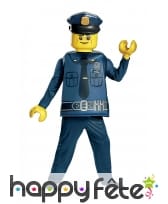 Costume de policier Lego pour enfant