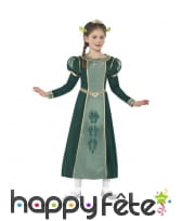 Costume de princesse Fiona pour enfant