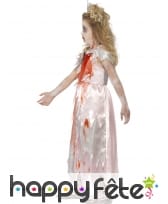 Costume de princesse zombie enfant, image 2