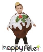 Costume de Pudding de Noel pour enfant