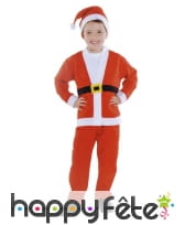 Costume du Père Noël pour enfant