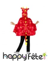 Cape dragon rouge pour enfant, image 1