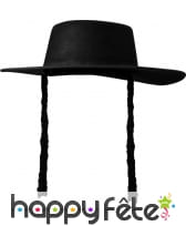 Chapeau de Rabbin avec boucles