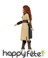 Costume de reine guerrière médiévale, image 1