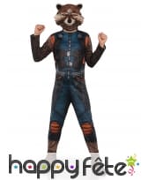 Costume de Rocket Raccoon pour enfant