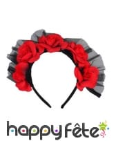 Couronne de roses Dia de los muertos