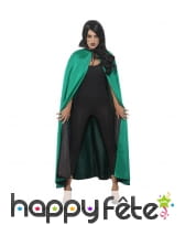 Cape de sorcière verte réversible, image 1