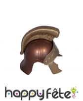 Casque de soldat romain avec visière, adulte