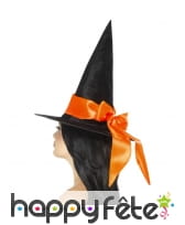 Chapeau de sorcière avec ruban coloré, image 1