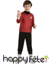 Costume de Scotty pour enfant, luxe, Star Trek