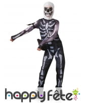 Costume de Skull Trooper pour ado, Fortnite