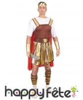 Costume de soldat romain avec cape rouge, image 1