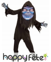 Costume de spectre grosse tête pour ado