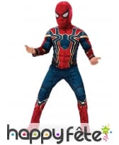 Costume de Spiderman Infinity War musclé, enfant