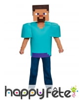 Costume de Steve pour enfant, Minecraft, image 1