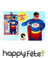 Costume de super héro personnalisable pour homme