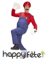 Costume de Super plombier pour homme, image 1