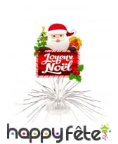 Centre de table Père Noël de 27cm