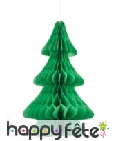 Centre de table Sapin alvéolé et ignifugé 24cm, image 2