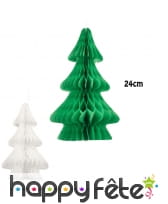 Centre de table Sapin alvéolé et ignifugé 24cm