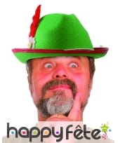 Chapeau de tyrolien vert