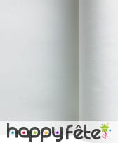 Chemin de table blanc en rouleau de 0.3 x 24 m