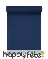 Chemin de table bleu jean