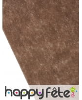 Chemin de table marron chocolat de 10m, image 1