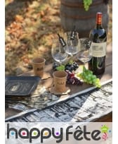 Chemin de table sur le thème du vin, 3m, image 2