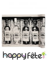 Chemin de table sur le thème du vin, 3m, image 3