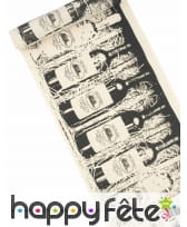 Chemin de table sur le thème du vin, 3m