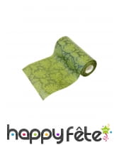 Chemin de table vert feuilles des tropiques de 5 m