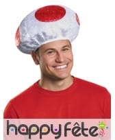 Coiffe de Toad pour adulte