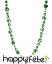 Collier de trèfles Saint Patrick