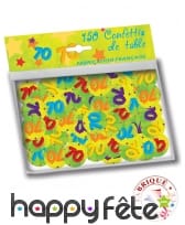 Confettis de table âge de 2,5cm, image 8