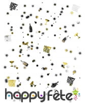 Confettis de table bouteilles et coupes, 34g, image 1