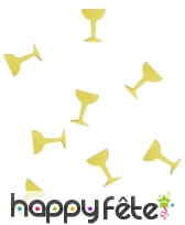 Confettis de table en forme de flutes, image 1