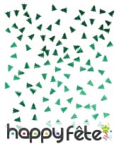 Confettis de table en forme de sapin vert, image 1