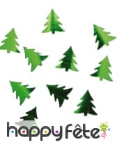 Confettis de table en forme de sapin vert, image 2